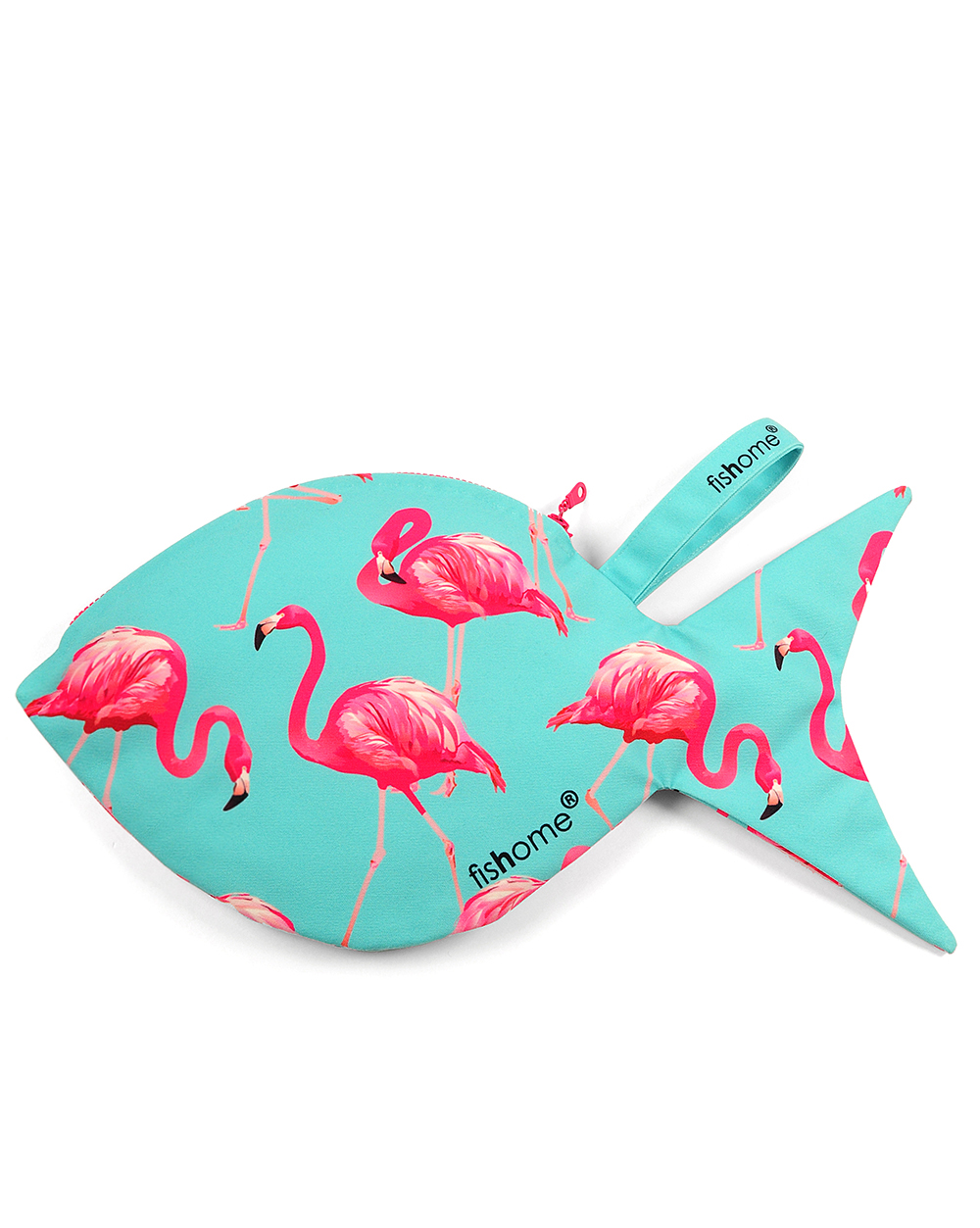 pink flamingos fish handbags