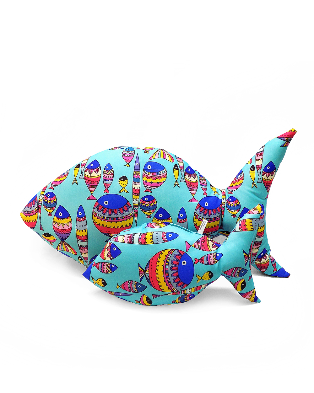 Fishes fish pillow