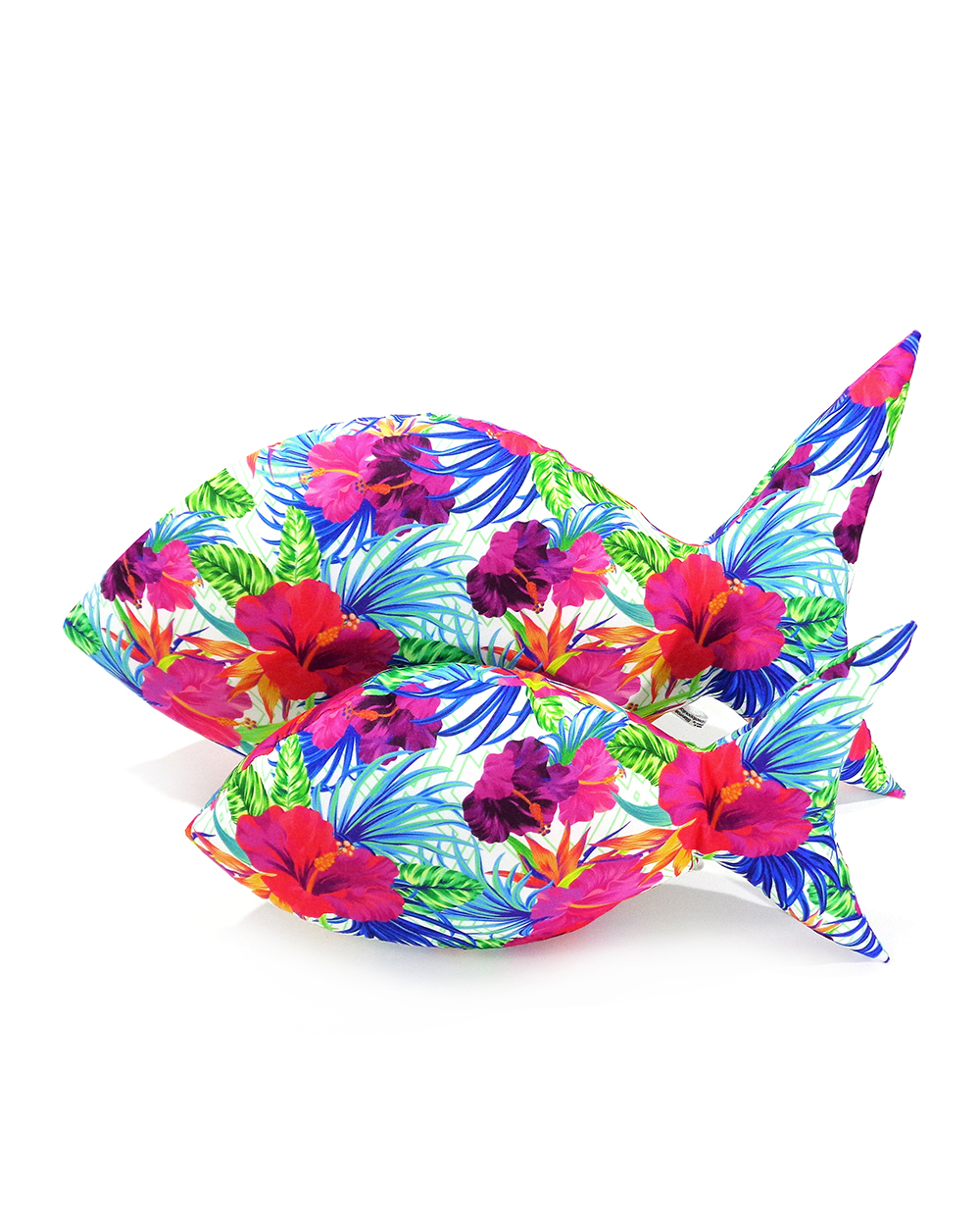 Tropical fish pillow