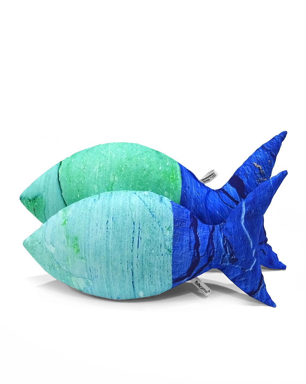 Double Color fish pillow